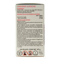 Arkocaps Rode gist rijst bio 150 Capsules