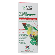 Arkohoest Kruidensiroop gezoet met honing 140.00 Milliliter