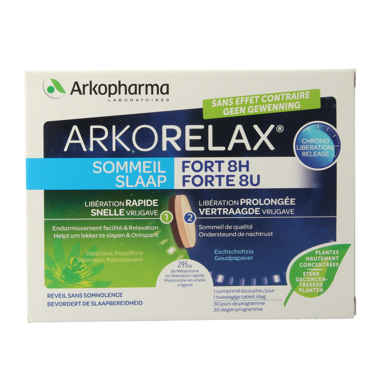 Arkorelax Slaap forte 30 Tabletten