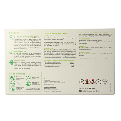 Arkofluids Detox nieren bio 10.00 Ampullen