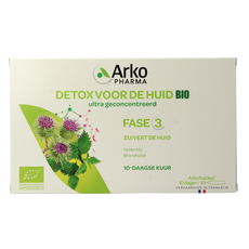 Arkofluids Detox huid bio 10.00 Ampullen