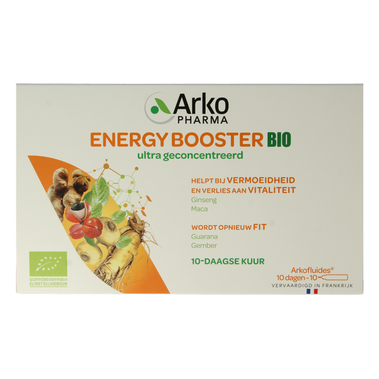 Arkofluids Energy booster bio 10 Ampullen