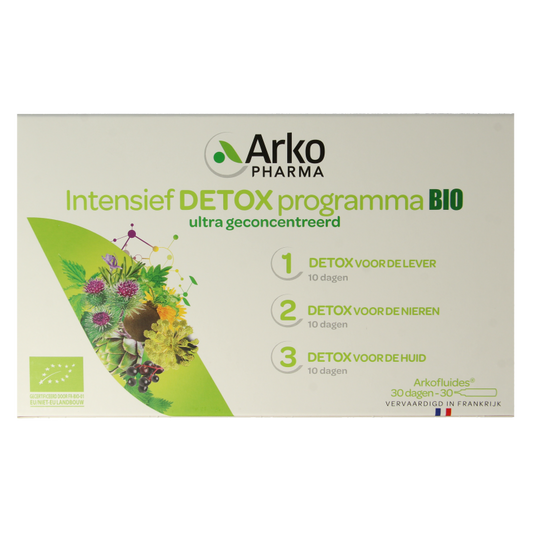 Arkofluids Bio detox 30 dagen kuur 30 Ampullen