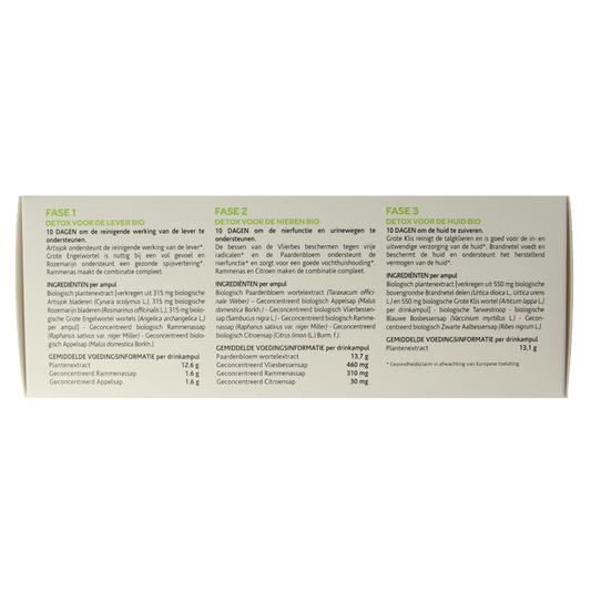 Arkofluids Bio detox 30 dagen kuur 30 Ampullen