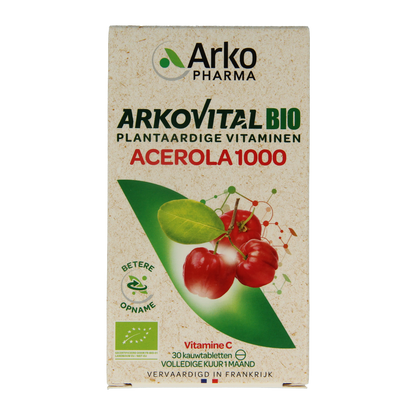 Arkovital Acerola 1000 bio 30.00 Kauwtabletten