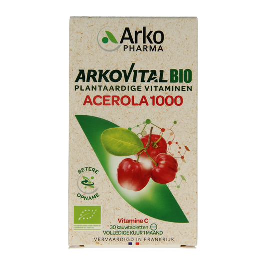 Arkovital Acerola 1000 bio 30 Kauwtabletten