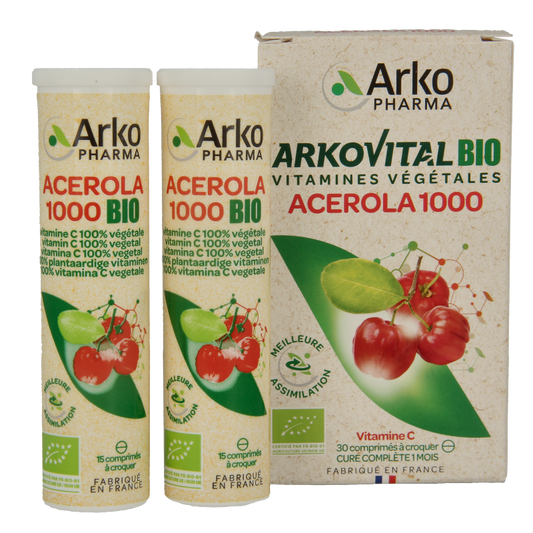 Arkovital Acerola 1000 bio 30 Kauwtabletten