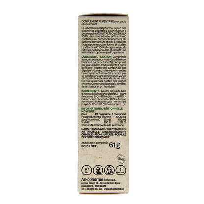 Arkovital Acerola 1000 bio 30.00 Kauwtabletten