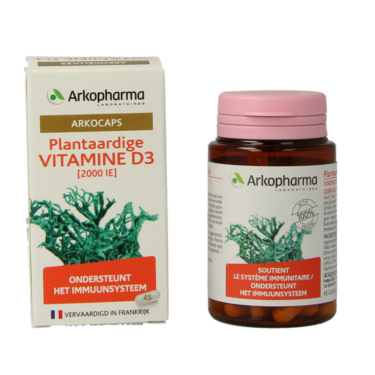 Arkocaps Vitamine D3 2000IE vegan 45 Capsules