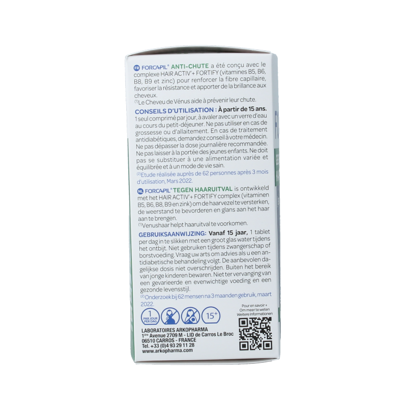 Forcapil Tegen haaruitval prom 90 Tabletten