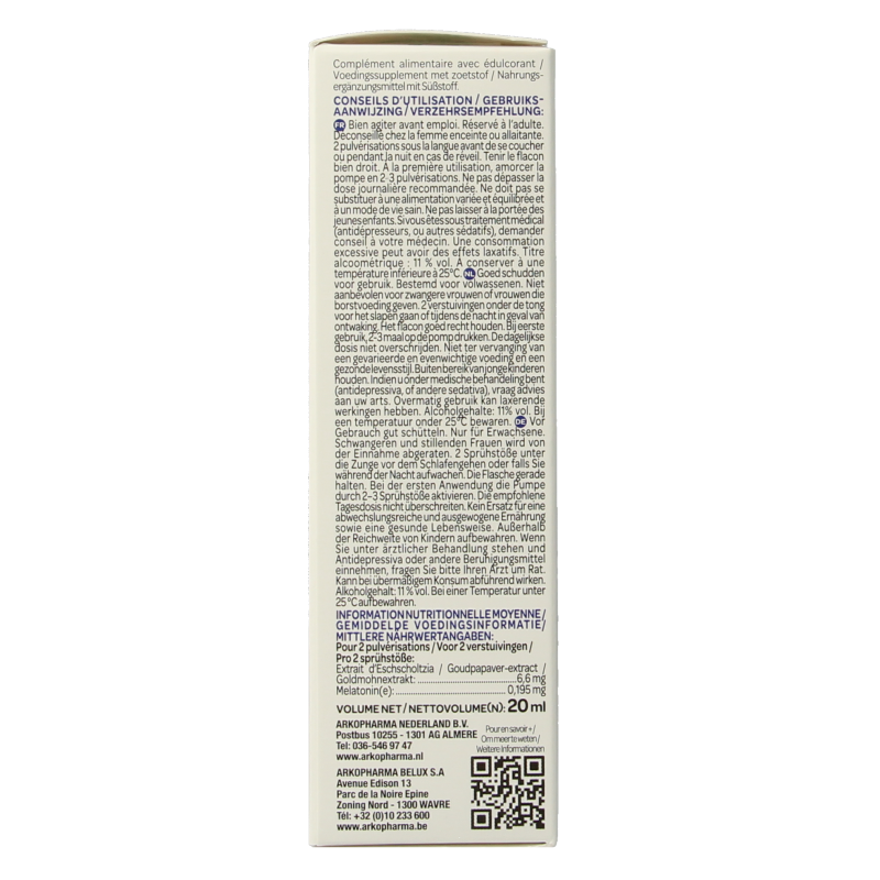 Arkorelax Slaap flash 20 Milliliter
