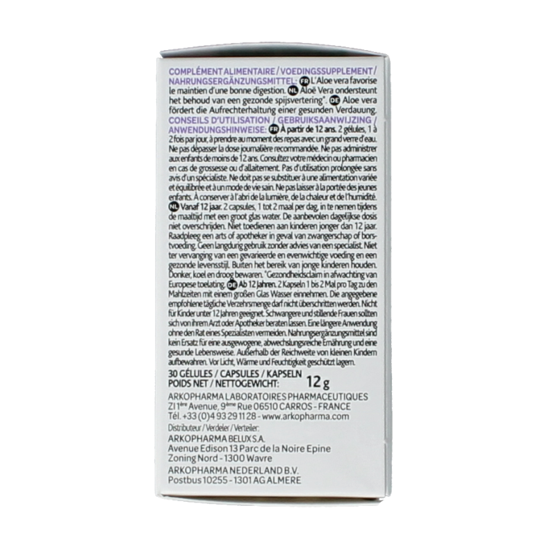Arkocaps Aloe vera bio 30 Capsules