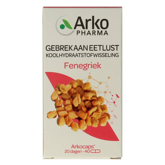 Arkocaps Fenegriek 40 Capsules