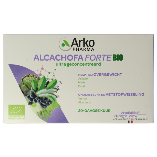 Arkofluids Alcachofa forte bio 20 Ampullen