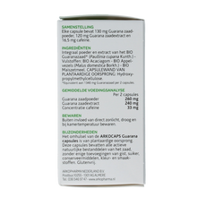 Arkocaps Guarana bio 40.00 Capsules