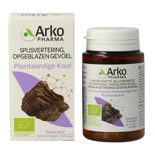 Arkocaps Plantaardige kool bio 40 Capsules