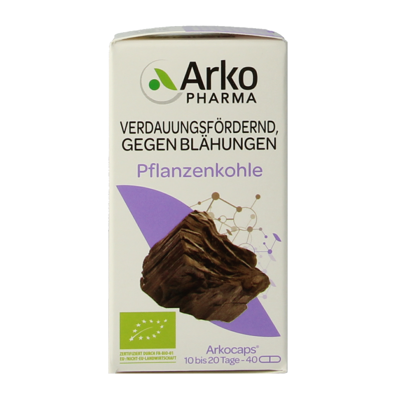 Arkocaps Plantaardige kool bio 40 Capsules