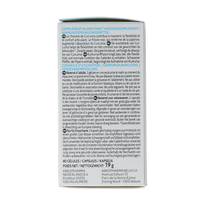 Arkocaps Curcuma 40.00 Capsules