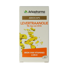 Arkocaps Levertraanolie 60 Capsules