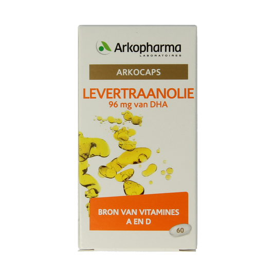 Arkocaps Levertraanolie 60 Capsules