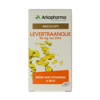 Arkocaps Levertraanolie 60.00 Capsules