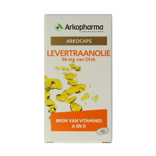 Arkocaps Levertraanolie 60.00 Capsules