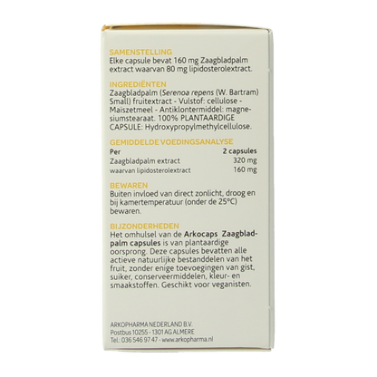 Arkocaps Zaagbladpalm 45 Capsules