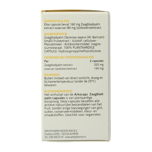 Arkocaps Zaagbladpalm 45 Capsules
