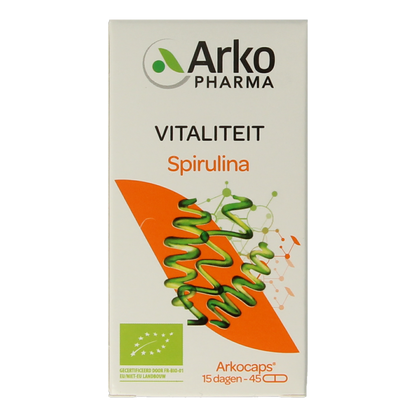 Arkocaps Spirulina bio 45.00 Capsules