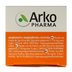 Arkocaps Spirulina bio 45.00 Capsules