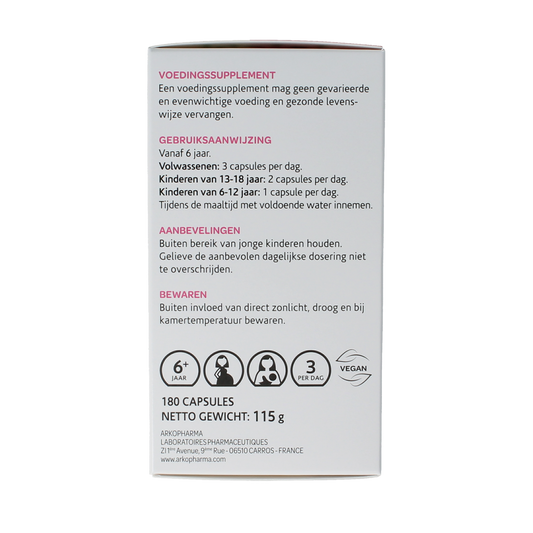 Arkocaps Borage olie  180.00 Capsules