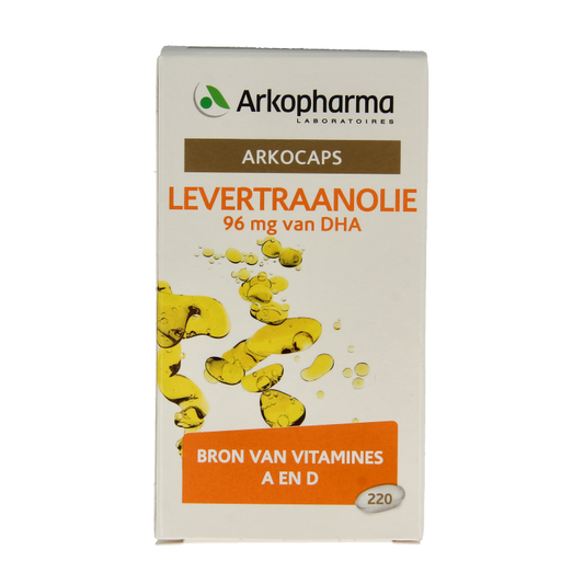 Arkocaps Levertraanolie 220 Capsules