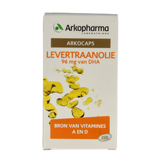 Arkocaps Levertraanolie 220.00 Capsules