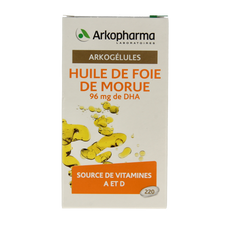 Arkocaps Levertraanolie 220.00 Capsules