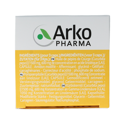 Arkocaps Pompoenpitolie 180.00 Capsules
