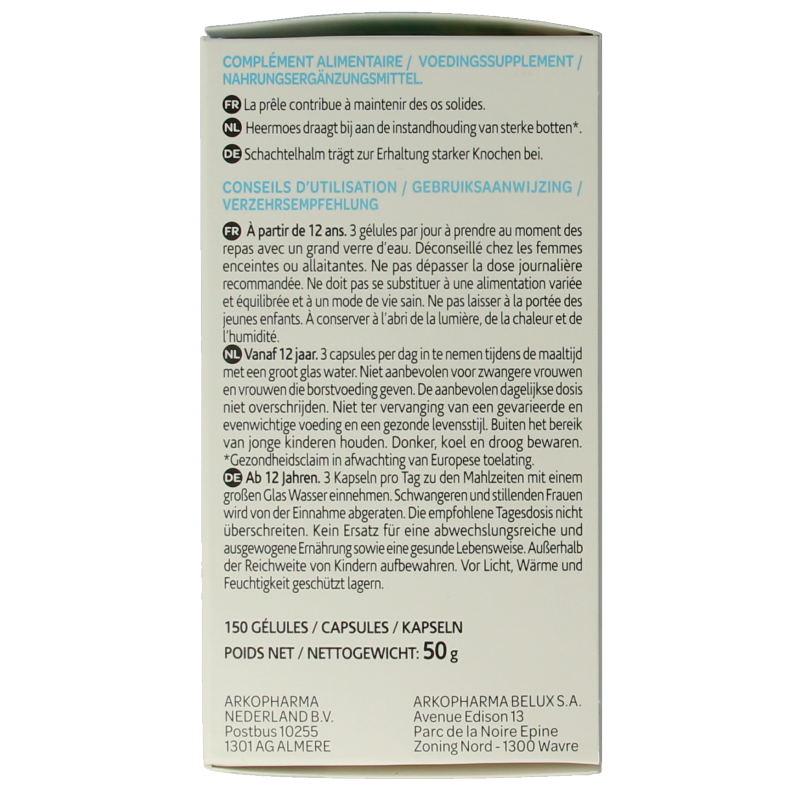 Arkocaps Heermoes bio 150 Capsules