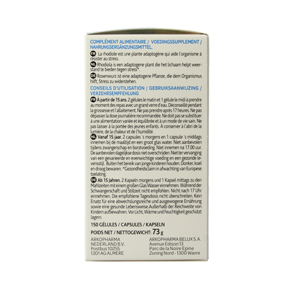 Arkocaps Rhodiola bio 150.00 Capsules