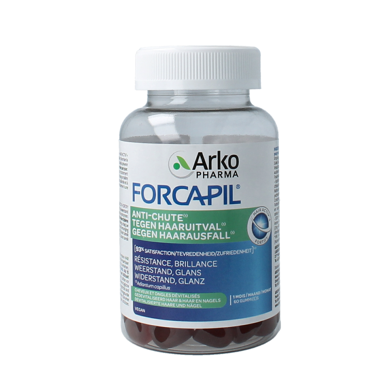 Forcapil Tegen haaruitval 60 Gummies