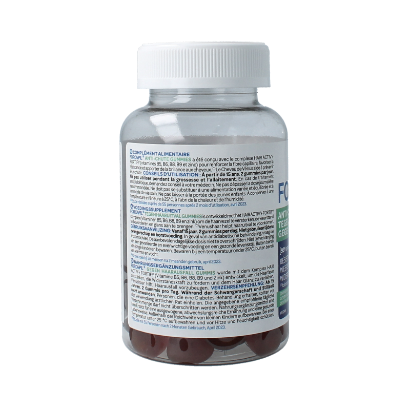 Forcapil Tegen haaruitval 60 Gummies
