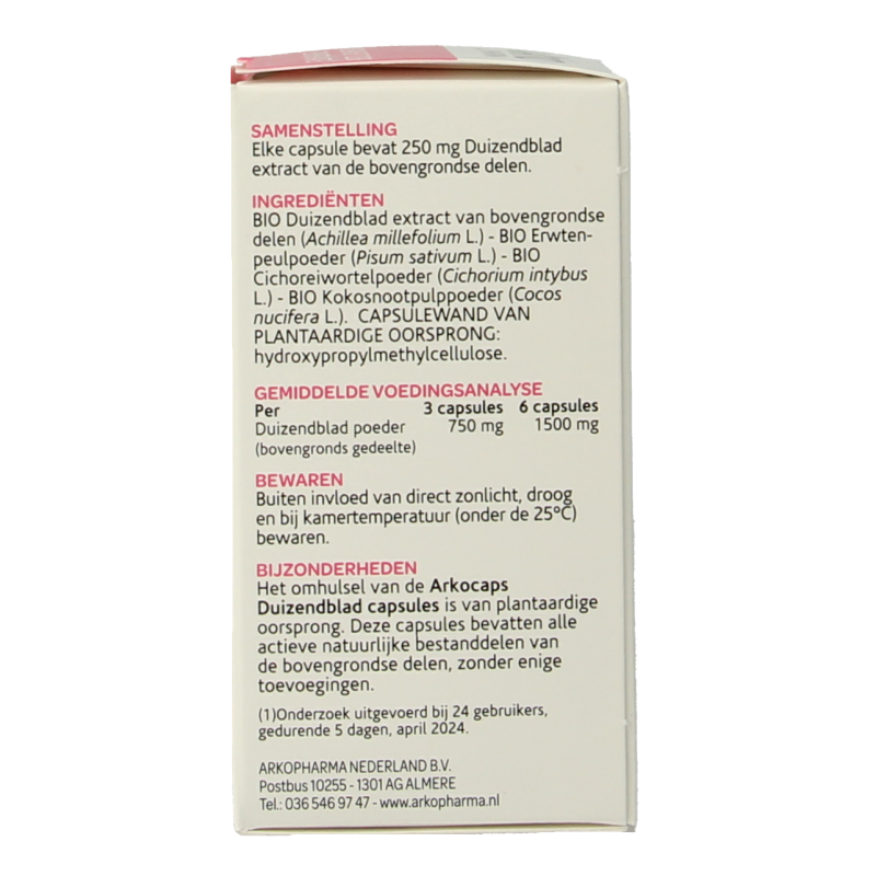 Arkopharma Duizendblad 30 Capsules