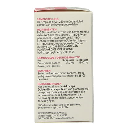 Arkocaps Duizendblad 30.00 Capsules