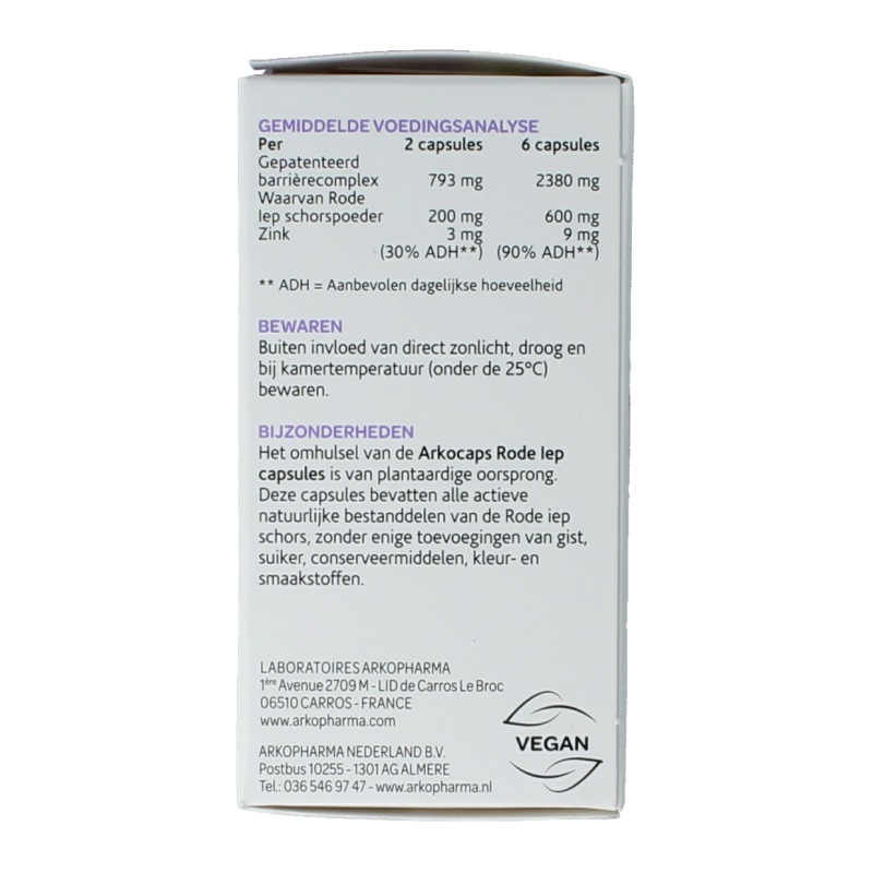 Arkocaps Rode iep 40 Capsules