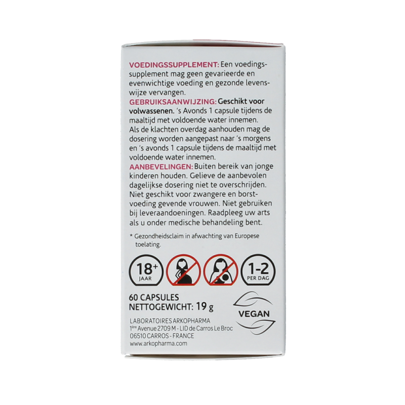 Arkopharma Zilverkaars 60 Capsules