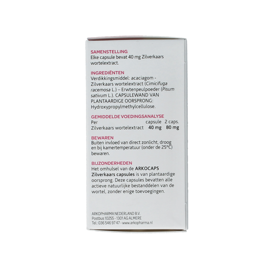 Arkopharma Zilverkaars 60.00 Capsules