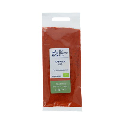 Het Blauwe Huis Paprikapoeder mild bio 30.00 Gram