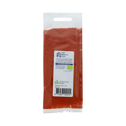 Het Blauwe Huis Paprikapoeder mild bio 30.00 Gram