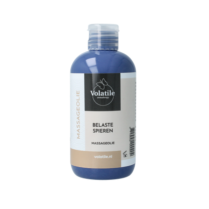 Volatile Massageolie belaste spieren 250.00 Milliliter