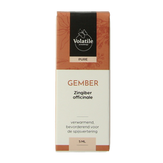 Volatile Gember 5 Milliliter