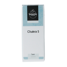 Volatile Chakra olie 5 keel puur 5.00 Milliliter