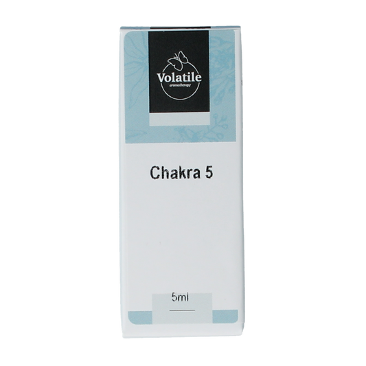 Volatile Chakra olie 5 keel puur 5.00 Milliliter